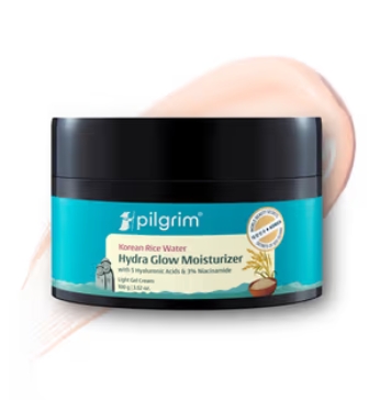 Pilgrim Korean Rice Water Hydra Glow Light Gel Moisturizer (100g)
